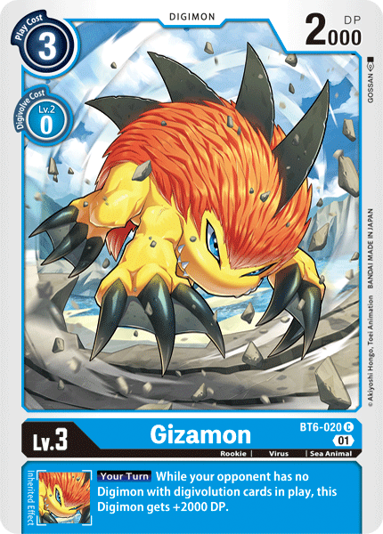 Gizamon [BT6-020] [Double Diamond] | Red Riot Games CA