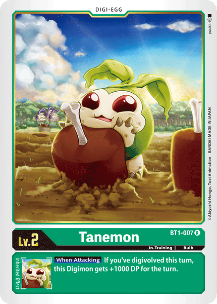 Tanemon [BT1-007] [Release Special Booster Ver.1.0] | Red Riot Games CA