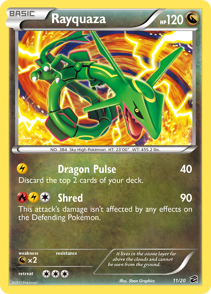 Rayquaza (11/20) [Black & White: Dragon Vault] | Red Riot Games CA