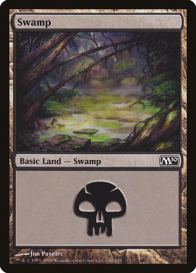 Swamp (240) [Magic 2010] | Red Riot Games CA