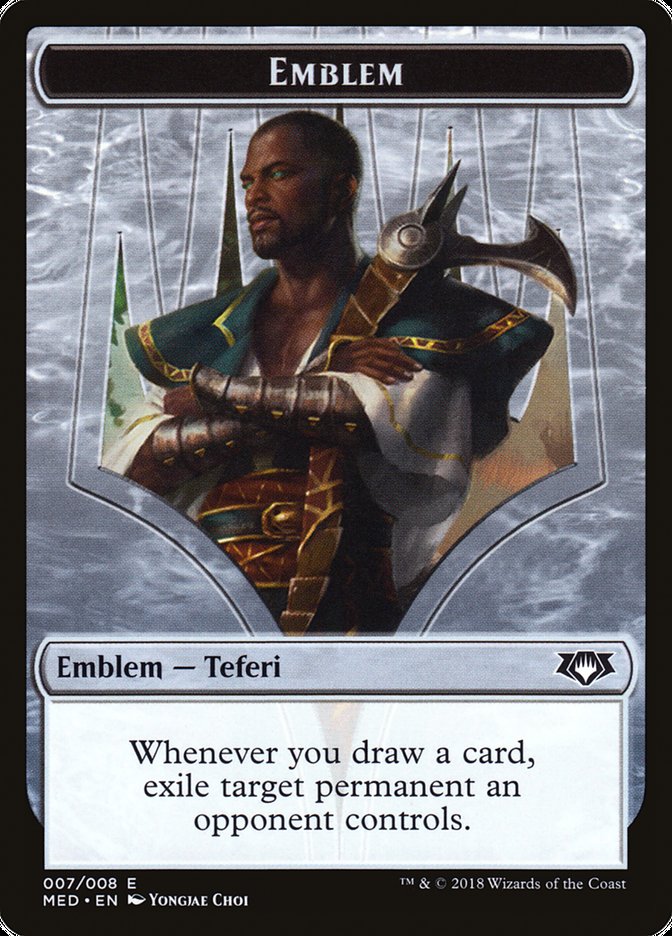 Teferi, Hero of Dominaria Emblem [Mythic Edition Tokens] | Red Riot Games CA