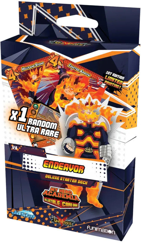 Heroes Clash - Deluxe Starter Deck: Endeavor (1st Edition) | Red Riot Games CA