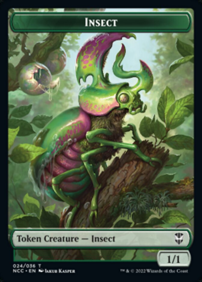 Ogre // Insect Double-Sided Token [Streets of New Capenna Commander Tokens] | Red Riot Games CA