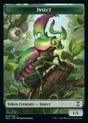 Ogre // Insect Double-Sided Token [Streets of New Capenna Commander Tokens] | Red Riot Games CA