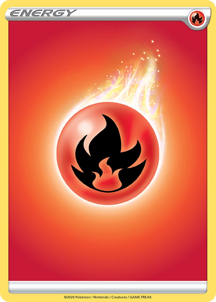 Fire Energy [Sword & Shield: Base Set] | Red Riot Games CA