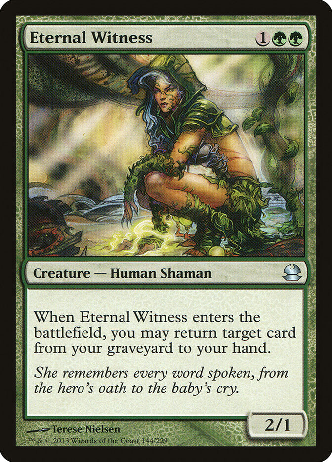 Eternal Witness [Modern Masters] | Red Riot Games CA