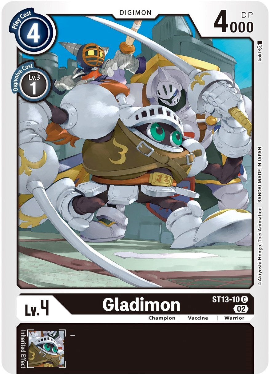 Gladimon [ST13-10] [Starter Deck: Ragnaloardmon] | Red Riot Games CA