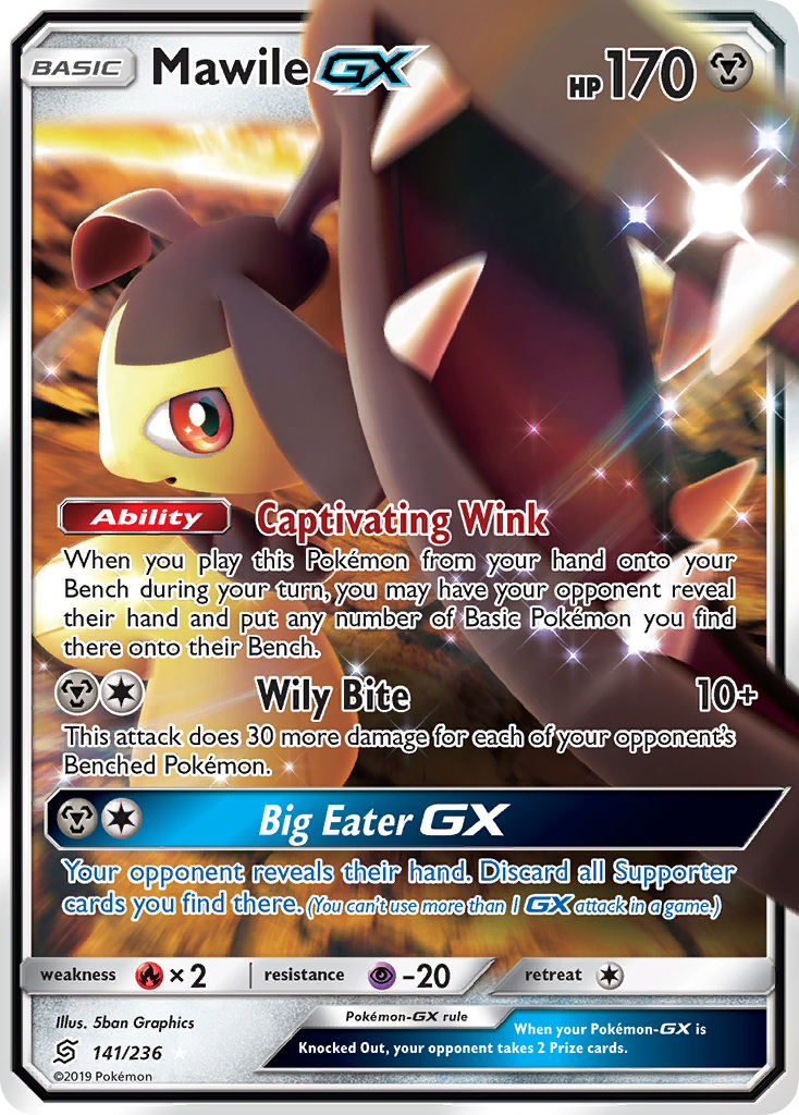 Mawile GX (141/236) [Sun & Moon: Unified Minds] | Red Riot Games CA