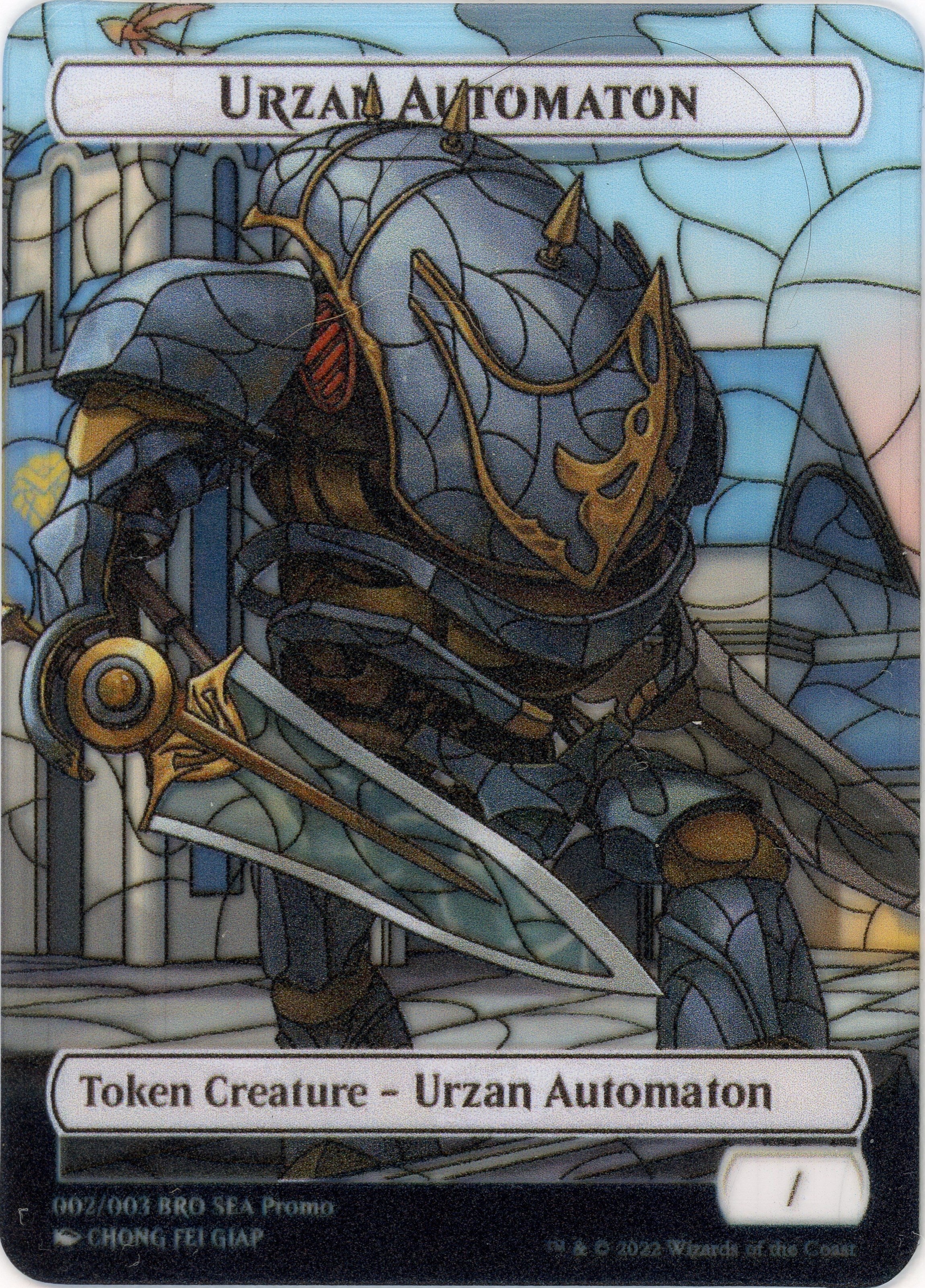 Urzan Automaton Token (SEA Exclusive) [The Brothers' War Tokens] | Red Riot Games CA