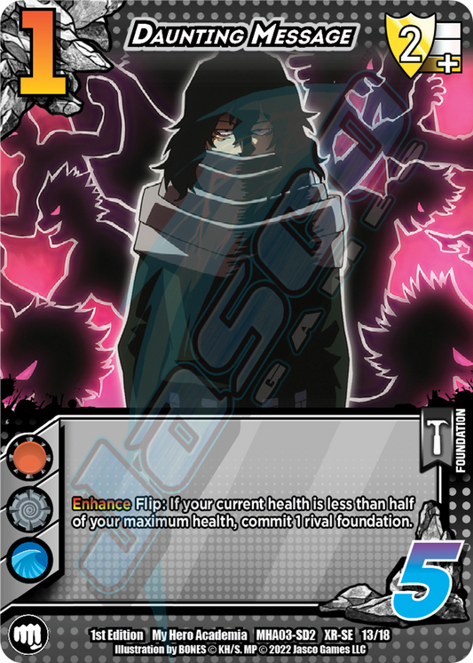 Daunting Message (XR) [Heroes Clash]