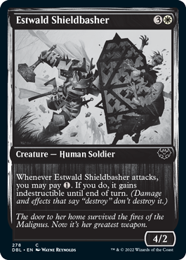 Estwald Shieldbasher [Innistrad: Double Feature] | Red Riot Games CA