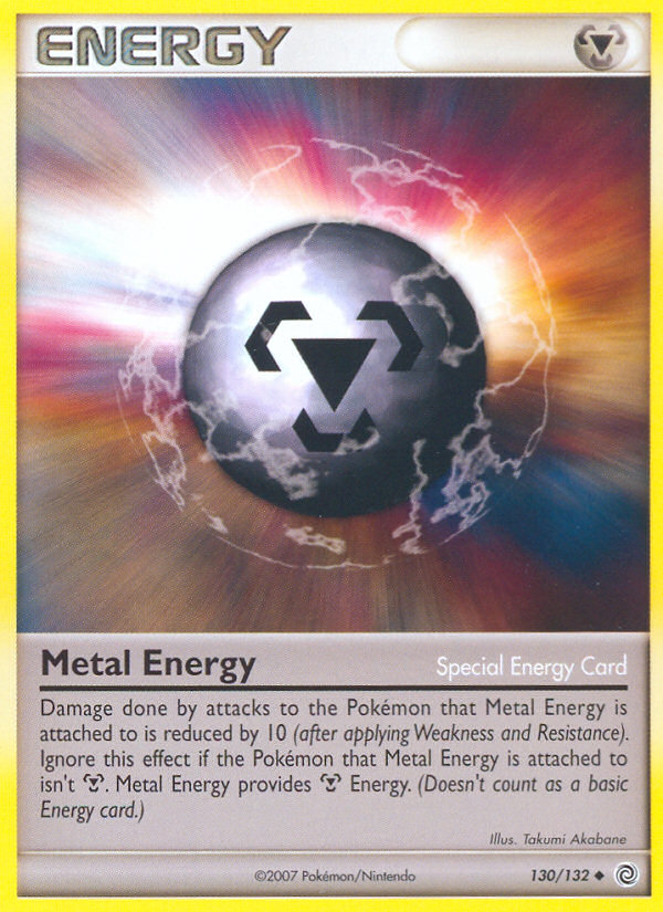 Metal Energy (130/132) [Diamond & Pearl: Secret Wonders] | Red Riot Games CA