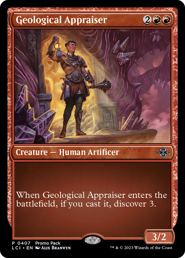 Geological Appraiser [The Lost Caverns of Ixalan Promos] | Red Riot Games CA