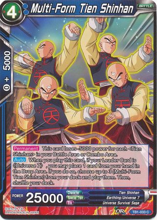 Multi-Form Tien Shinhan (TB1-033) [The Tournament of Power] | Red Riot Games CA