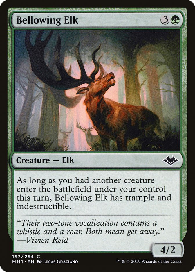 Bellowing Elk [Modern Horizons] | Red Riot Games CA