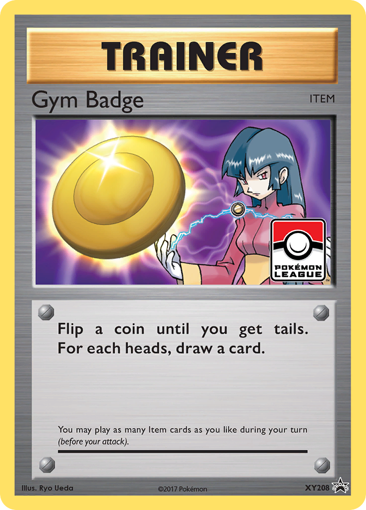 Gym Badge (XY208) (Sabrina) [XY: Black Star Promos] | Red Riot Games CA