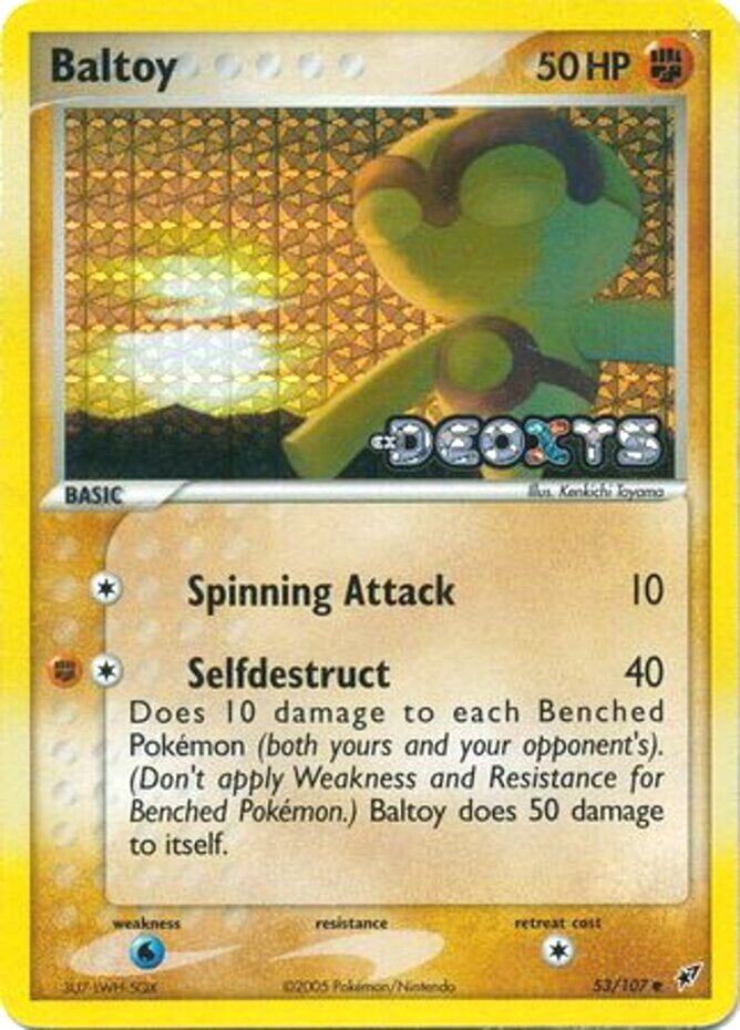 Baltoy (53/107) (Stamped) [EX: Deoxys] | Red Riot Games CA