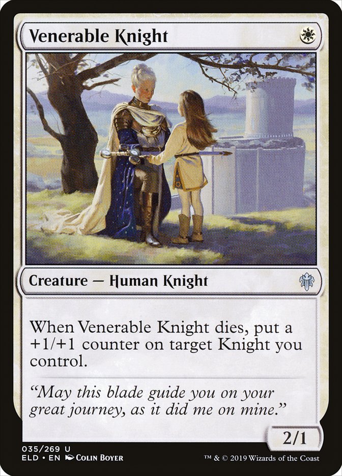 Venerable Knight [Throne of Eldraine] | Red Riot Games CA