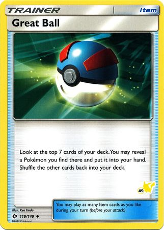 Great Ball (119/149) (Pikachu Stamp #49) [Battle Academy 2020] | Red Riot Games CA