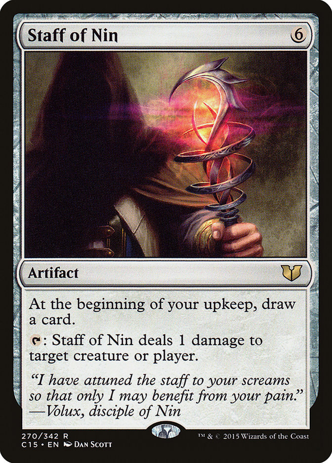 Staff of Nin [Commander 2015] | Red Riot Games CA