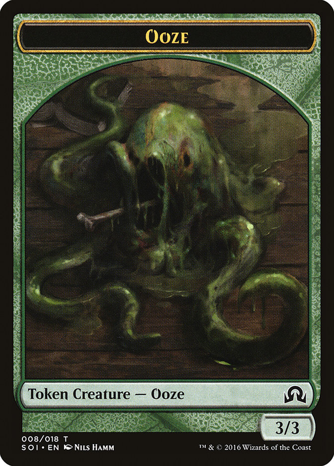 Ooze Token [Shadows over Innistrad Tokens] | Red Riot Games CA
