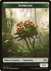 Plant // Saproling Double-Sided Token [Double Masters Tokens] | Red Riot Games CA