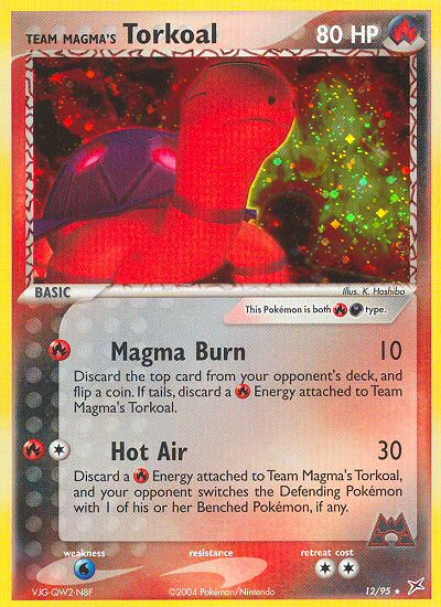 Team Magma's Torkoal (12/95) [EX: Team Magma vs Team Aqua] | Red Riot Games CA