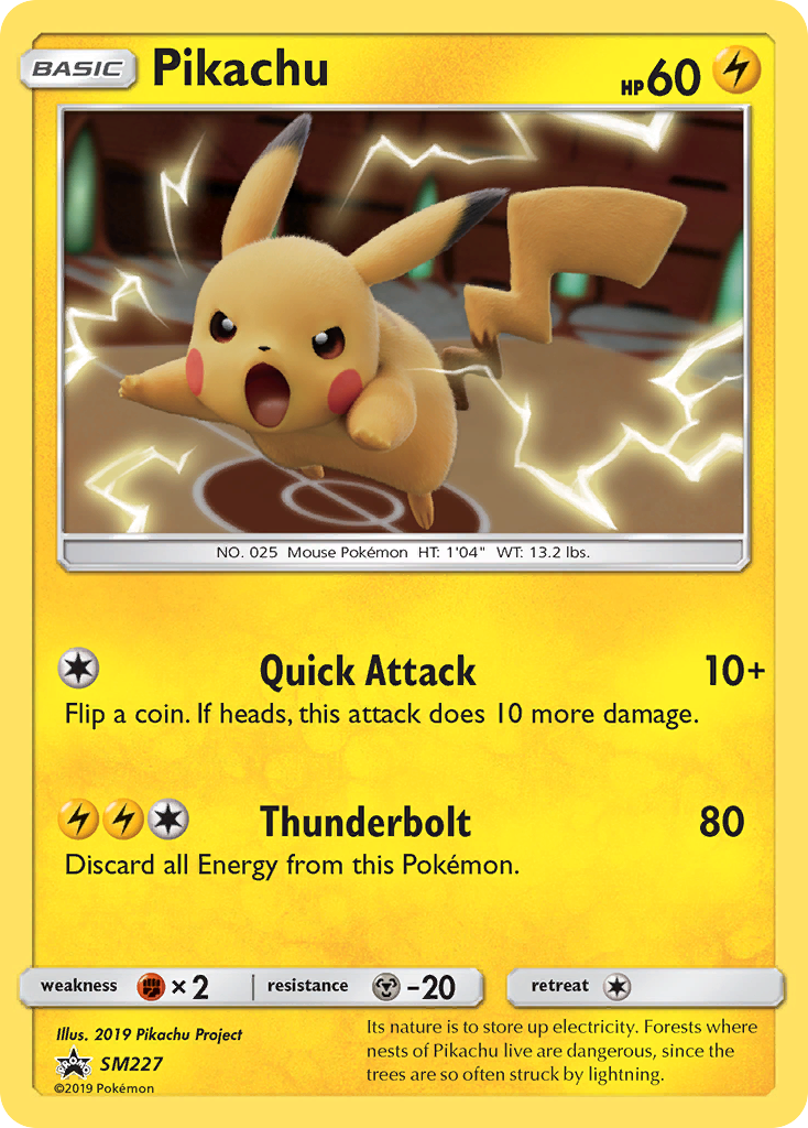 Pikachu (SM227) [Sun & Moon: Black Star Promos] | Red Riot Games CA