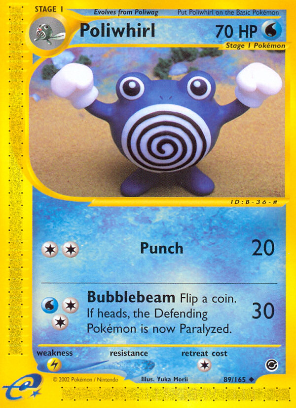 Poliwhirl (89/165) [Expedition: Base Set] | Red Riot Games CA