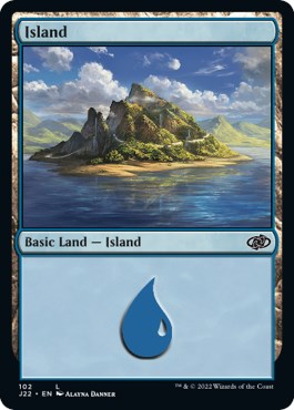 Island (102) [Jumpstart 2022] | Red Riot Games CA