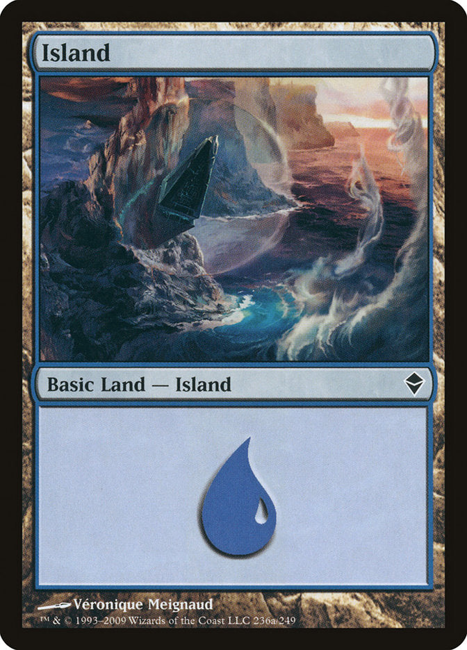 Island (236a) [Zendikar] | Red Riot Games CA