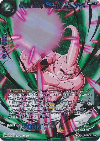 Majin Buu, Ghastly Rampage (BT9-082) [Universal Onslaught] | Red Riot Games CA