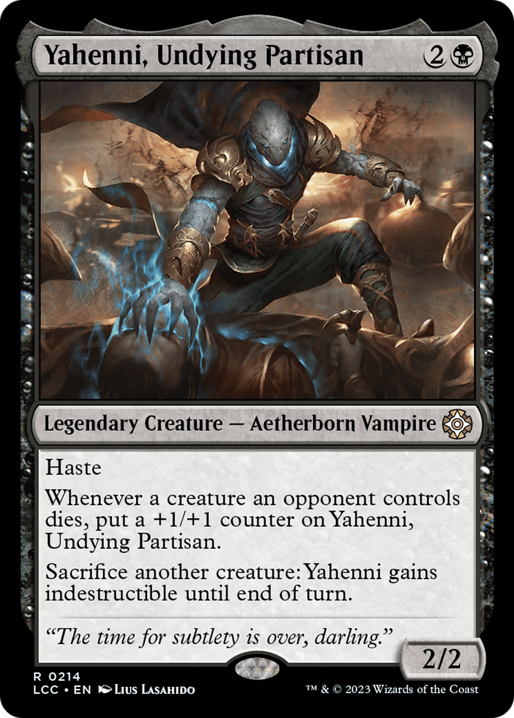 Yahenni, Undying Partisan [The Lost Caverns of Ixalan Commander] | Red Riot Games CA