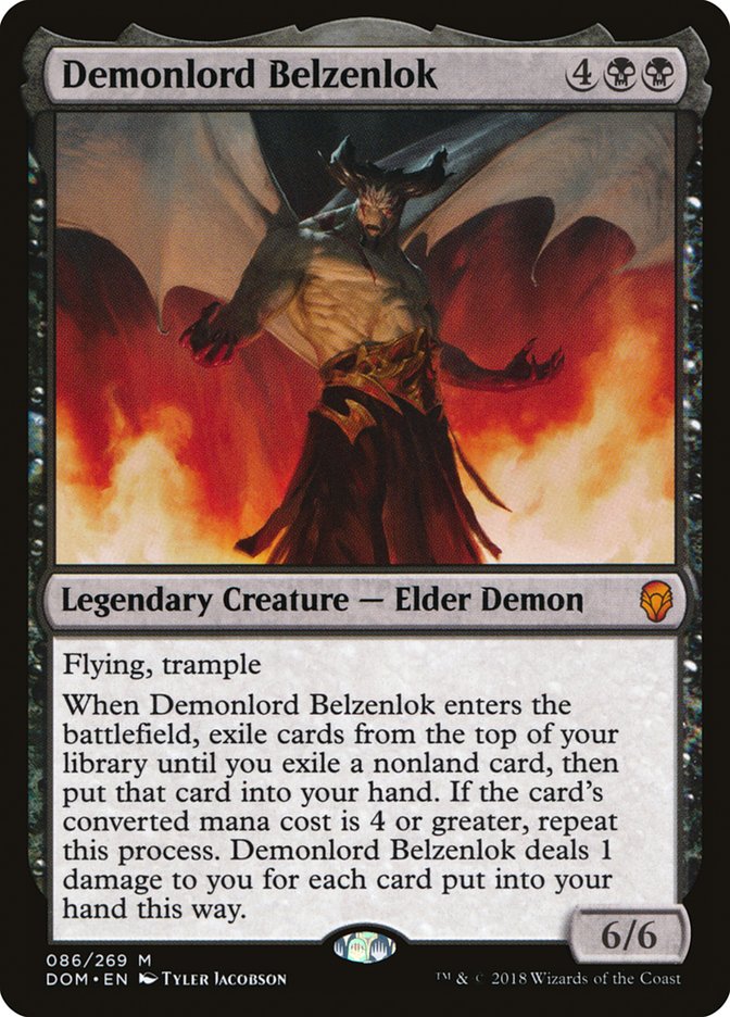 Demonlord Belzenlok [Dominaria] | Red Riot Games CA
