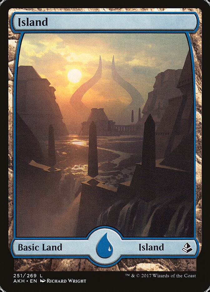 Island (251) [Amonkhet] | Red Riot Games CA