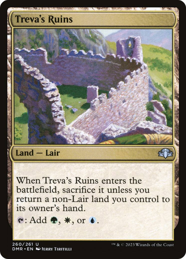 Treva's Ruins [Dominaria Remastered] | Red Riot Games CA