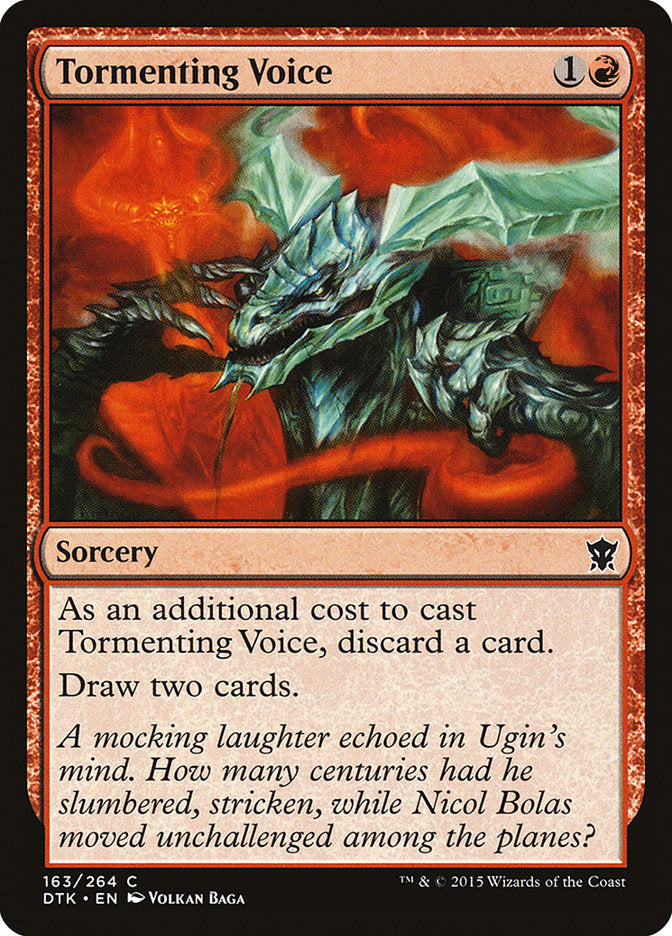 Tormenting Voice [Dragons of Tarkir] | Red Riot Games CA