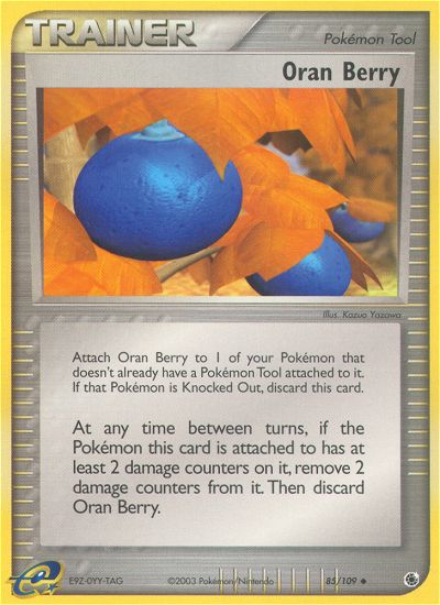 Oran Berry (85/109) [EX: Ruby & Sapphire] | Red Riot Games CA