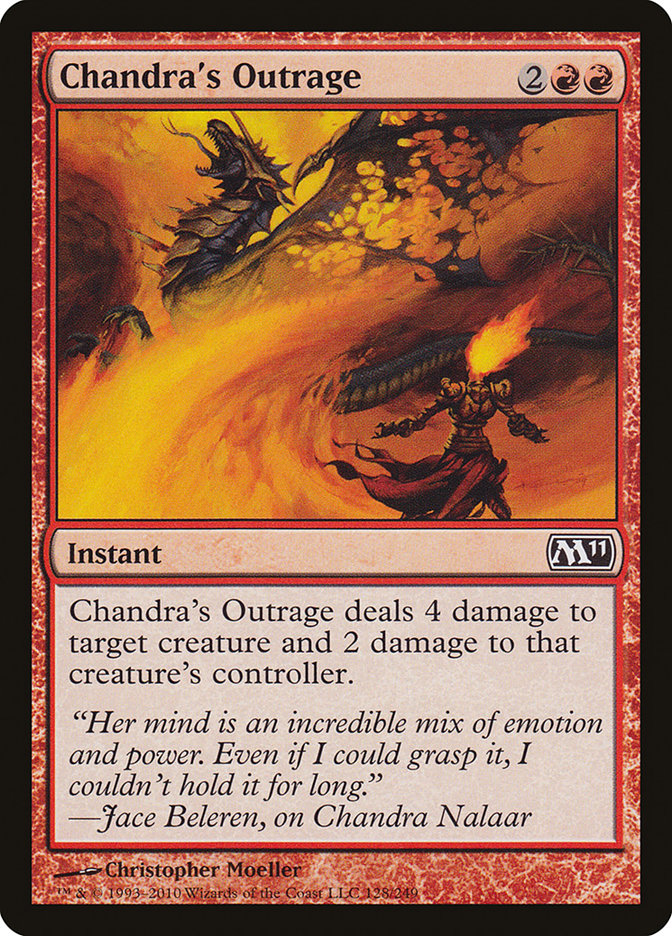 Chandra's Outrage [Magic 2011] | Red Riot Games CA