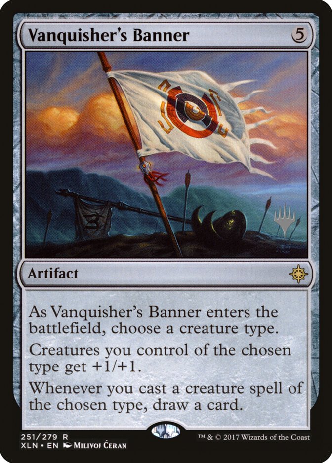 Vanquisher's Banner (Promo Pack) [Ixalan Promos] | Red Riot Games CA