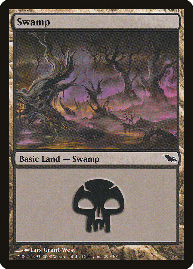 Swamp (290) [Shadowmoor] | Red Riot Games CA