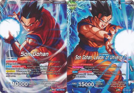 Son Gohan // Son Gohan, Leader of Universe 7 (TB1-025) [The Tournament of Power] | Red Riot Games CA