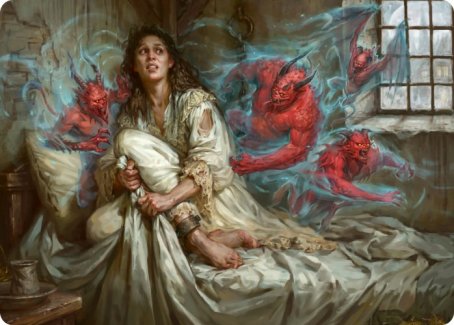 Eruth, Tormented Prophet Art Card [Innistrad: Crimson Vow Art Series] | Red Riot Games CA