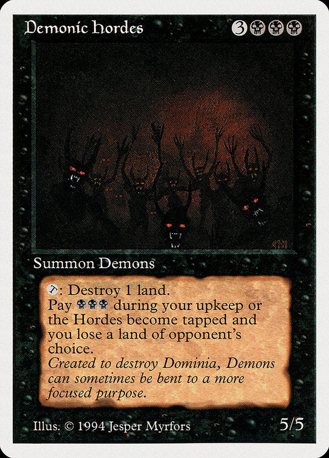Demonic Hordes [Summer Magic / Edgar] | Red Riot Games CA