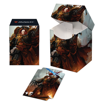 Ultra PRO: 100+ Deck Box - Warhammer 40k Commander Deck (Abaddon the Despoiler)