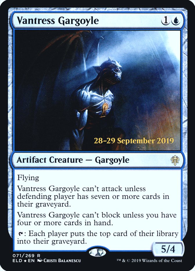 Vantress Gargoyle [Throne of Eldraine Prerelease Promos] | Red Riot Games CA