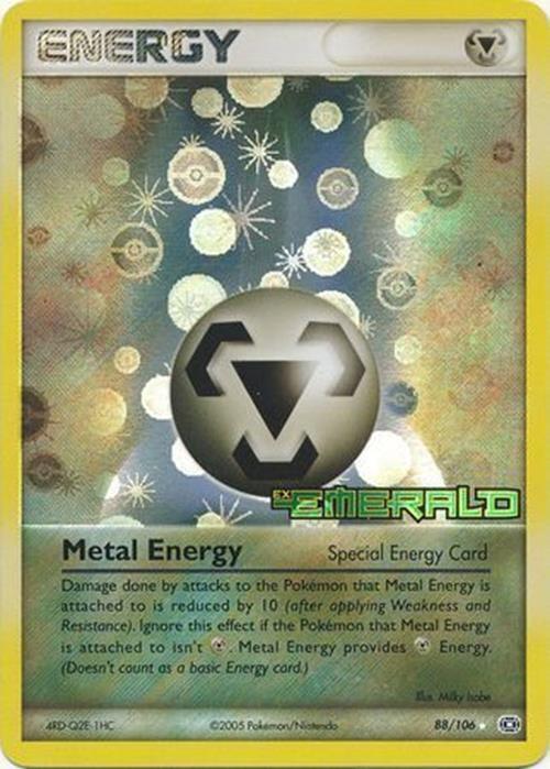 Metal Energy (88/106) (Stamped) [EX: Emerald] | Red Riot Games CA