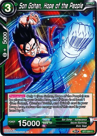 Son Gohan, Hope of the People (BT7-054) [Assault of the Saiyans] | Red Riot Games CA