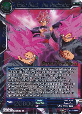Goku Black, the Replicator (BT7-042_PR) [Assault of the Saiyans Prerelease Promos] | Red Riot Games CA