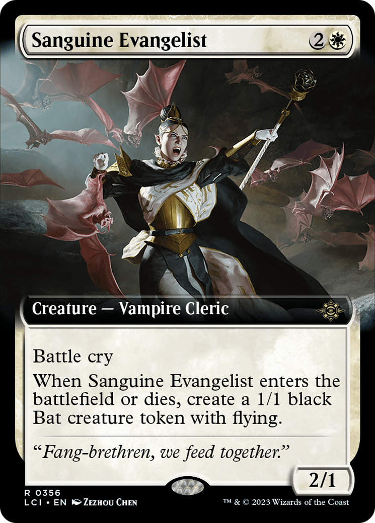 Sanguine Evangelist (Extended Art) [The Lost Caverns of Ixalan] | Red Riot Games CA